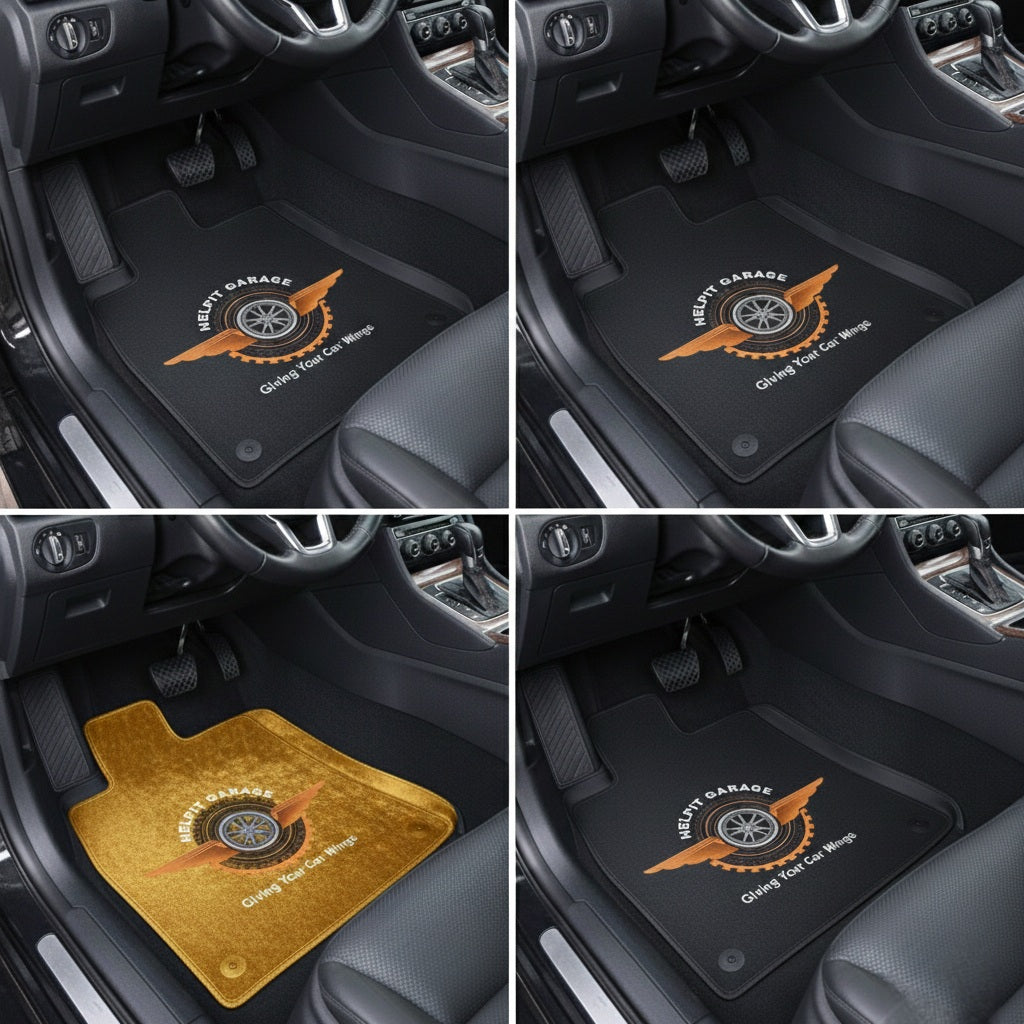 Helpit Garage Signature Floor Mats.