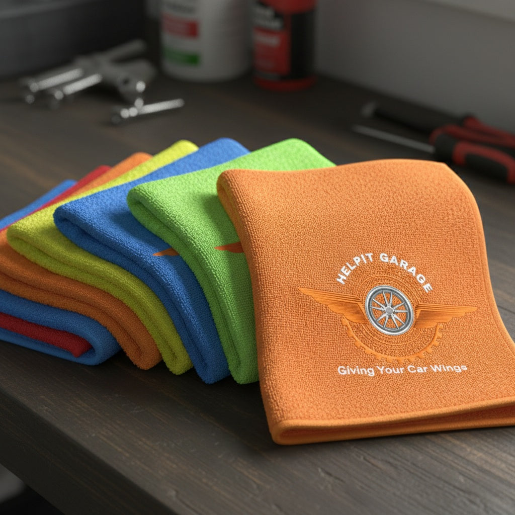 Premium Microfiber Detailing Towels.