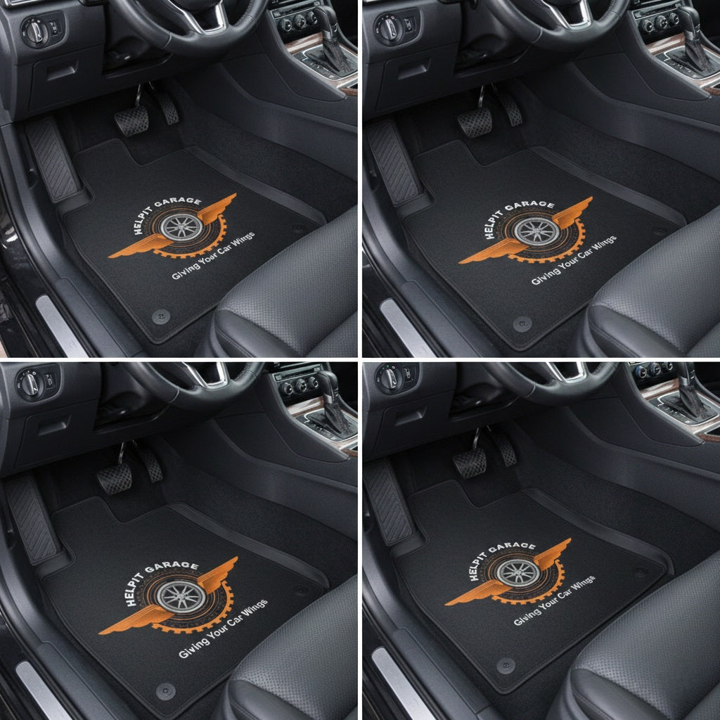 Helpit Garage Signature Floor Mats.