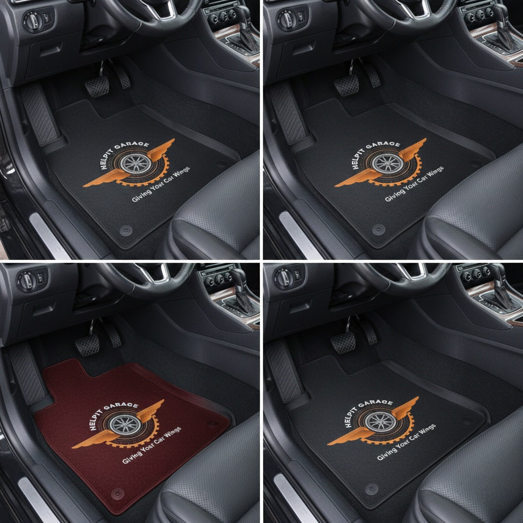 Helpit Garage Signature Floor Mats.
